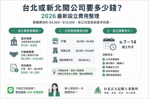 開公司多少錢